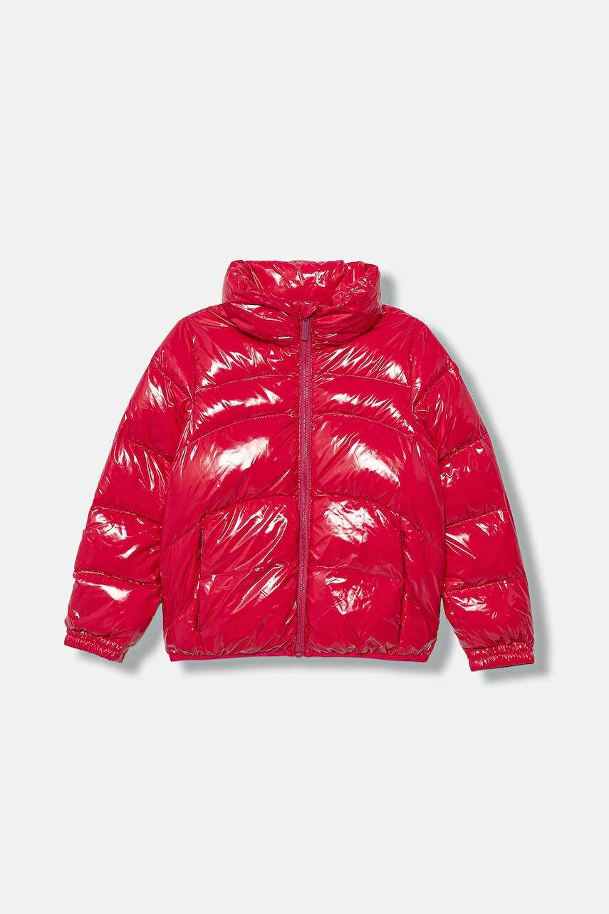 Detská páperová bunda Colmar GLOWER ružová farba, 3476.8XV