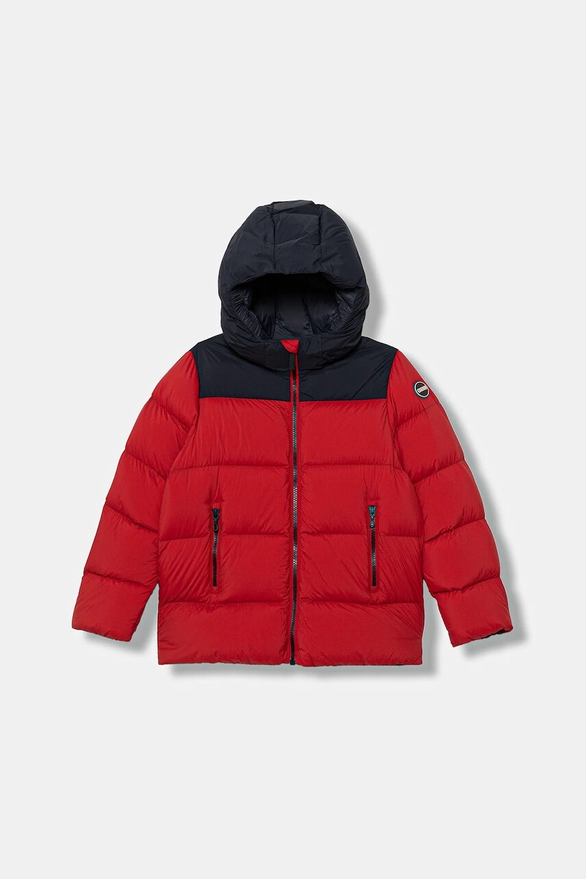 Detská páperová bunda Colmar MINDSET červená farba, 3408.4ZP