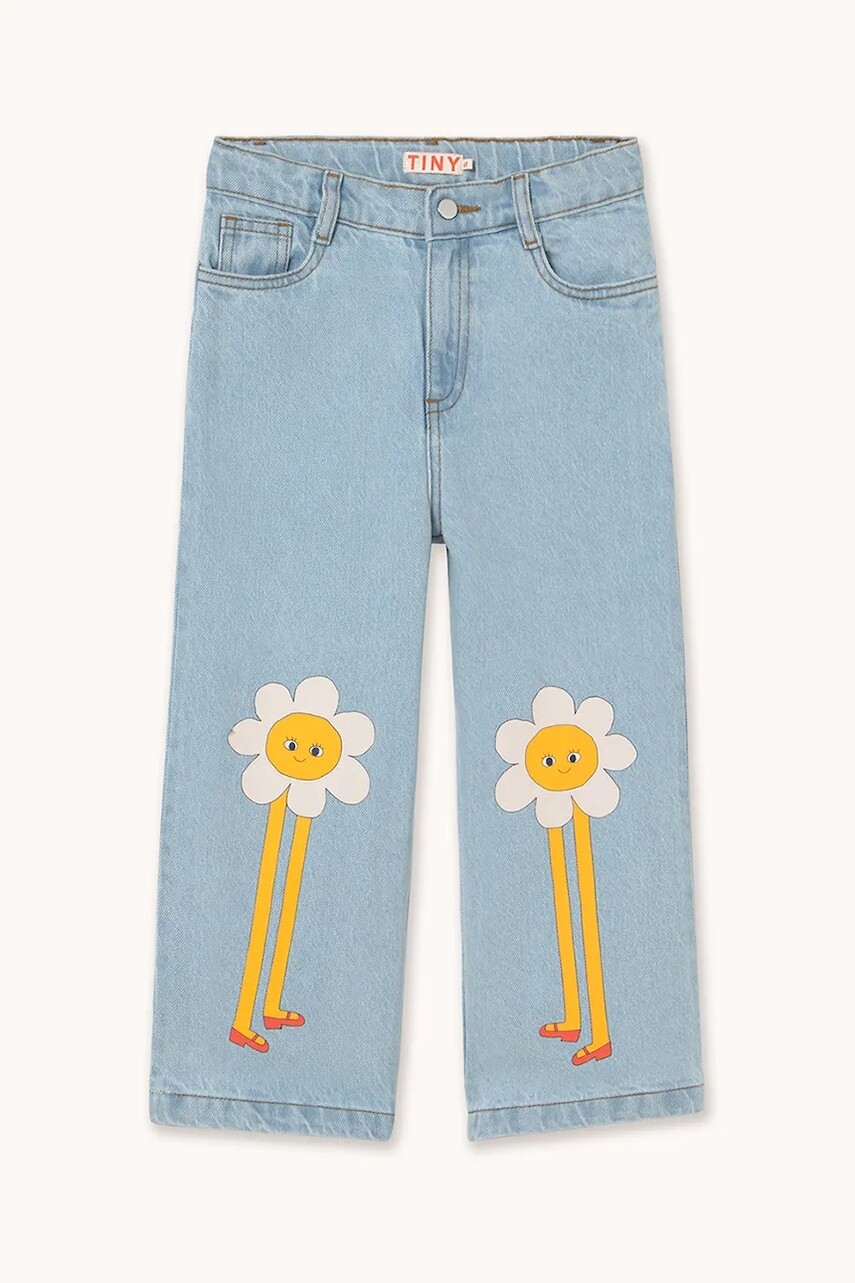 Detské rifle Tinycottons DAISIES JEANS AW25-444