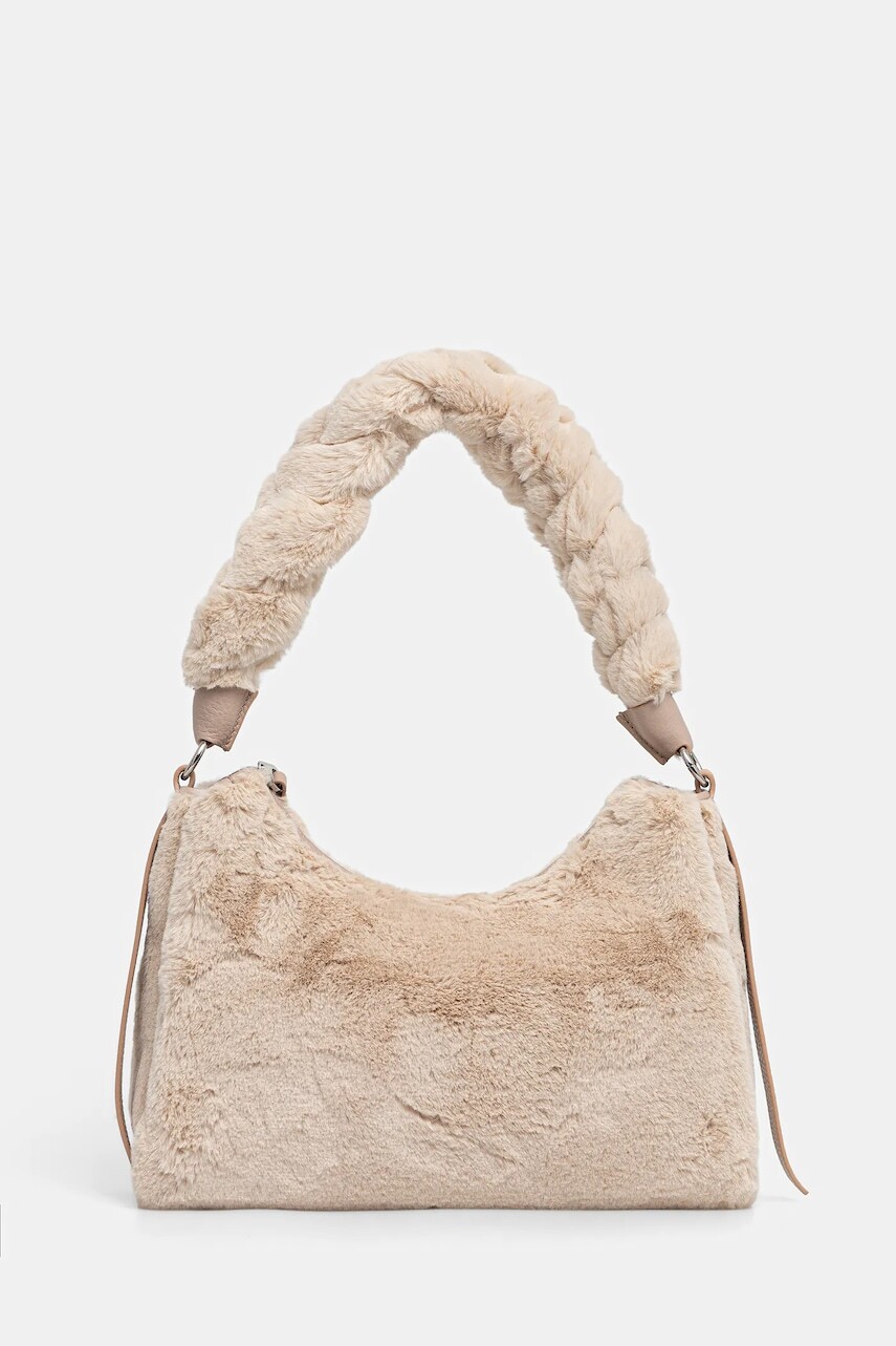 Kabelka Coccinelle BOHEME béžová farba, E1.T69.13.03.01