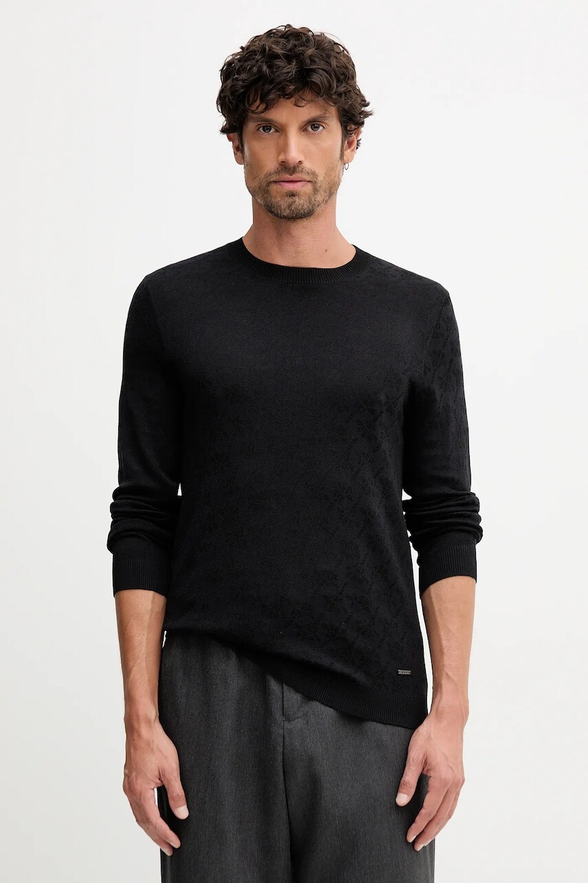 Sveter Joop! čierna farba, ľahký, 30047704