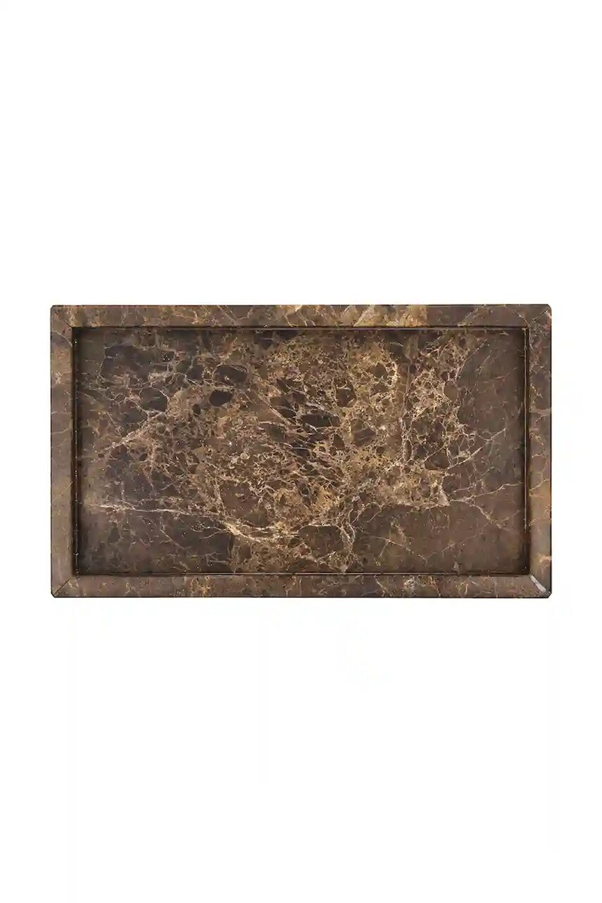 Dekoratívny podnos House Doctor HDAble 24 x 14 cm hnedá farba