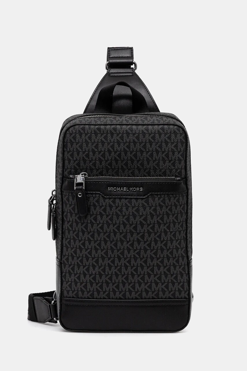 Malá taška Michael Kors čierna farba, 33F5LHDC2U