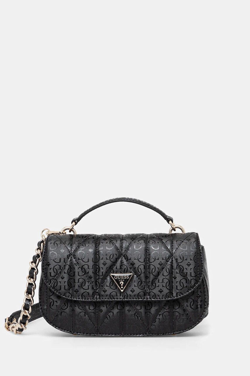 Kabelka Guess ALDINA čierna farba, HWGG96 63200