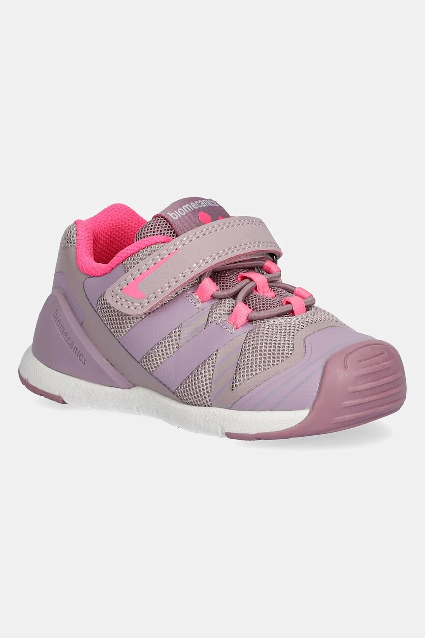 Detské tenisky Biomecanics fialová farba, 251136