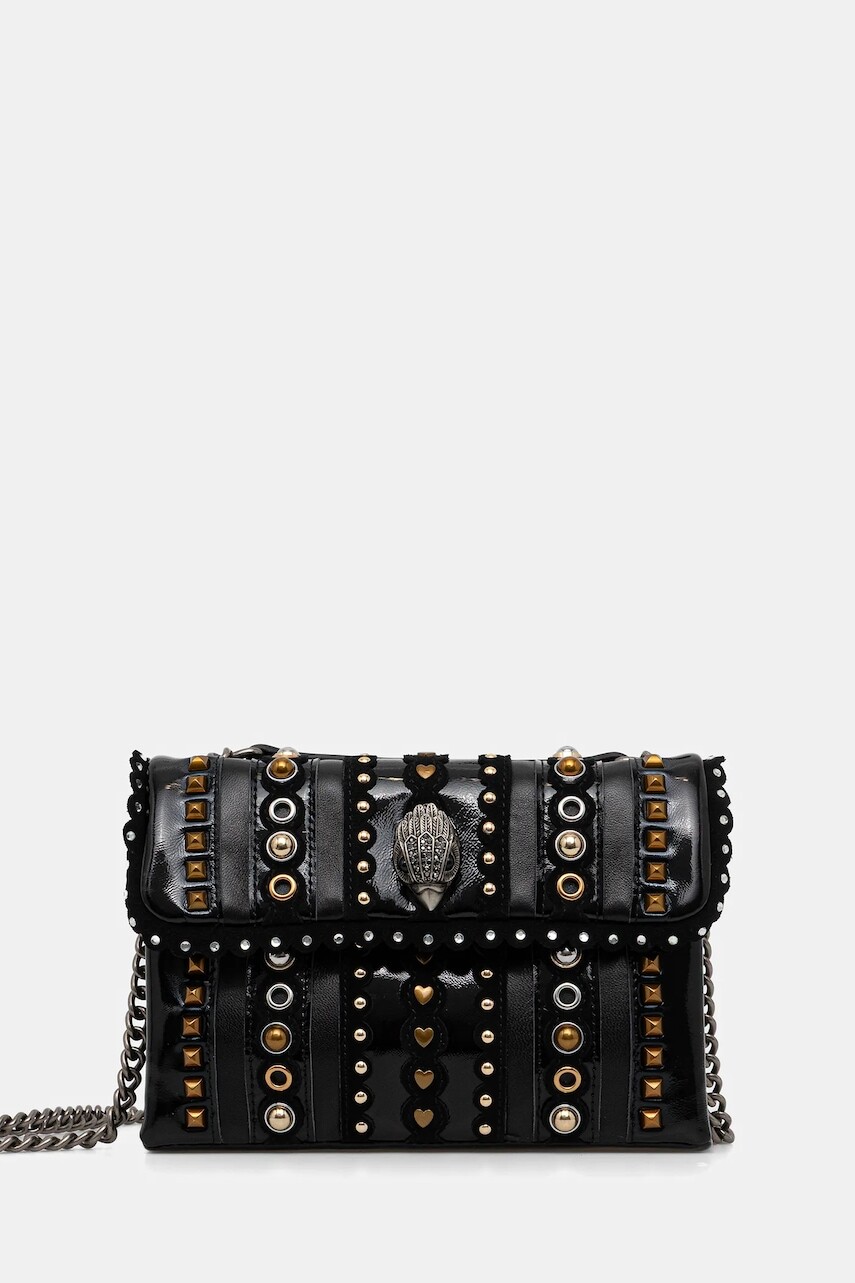 Kabelka Kurt Geiger London KENSINGTON čierna farba 4697005019