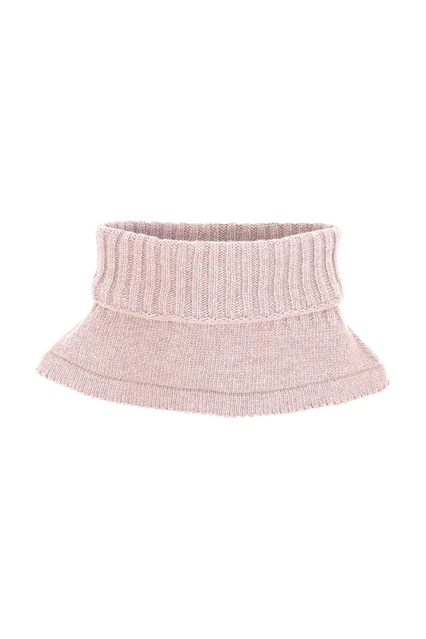 Detský šál komín Jamiks ALINE ružová farba, jednofarebný, JZI429