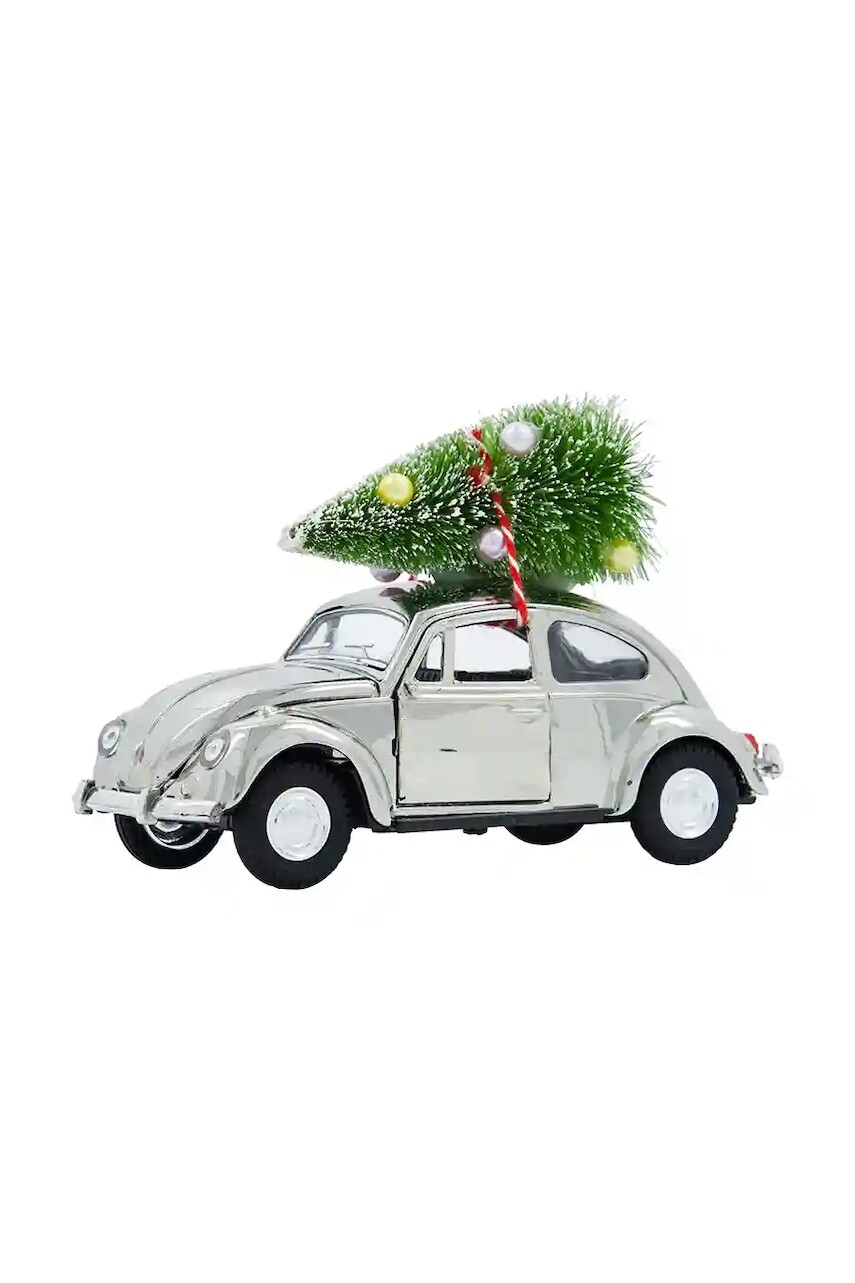 Vianočná dekorácia House Doctor HDXmas 12,5 x 8 x 5 cm šedá farba