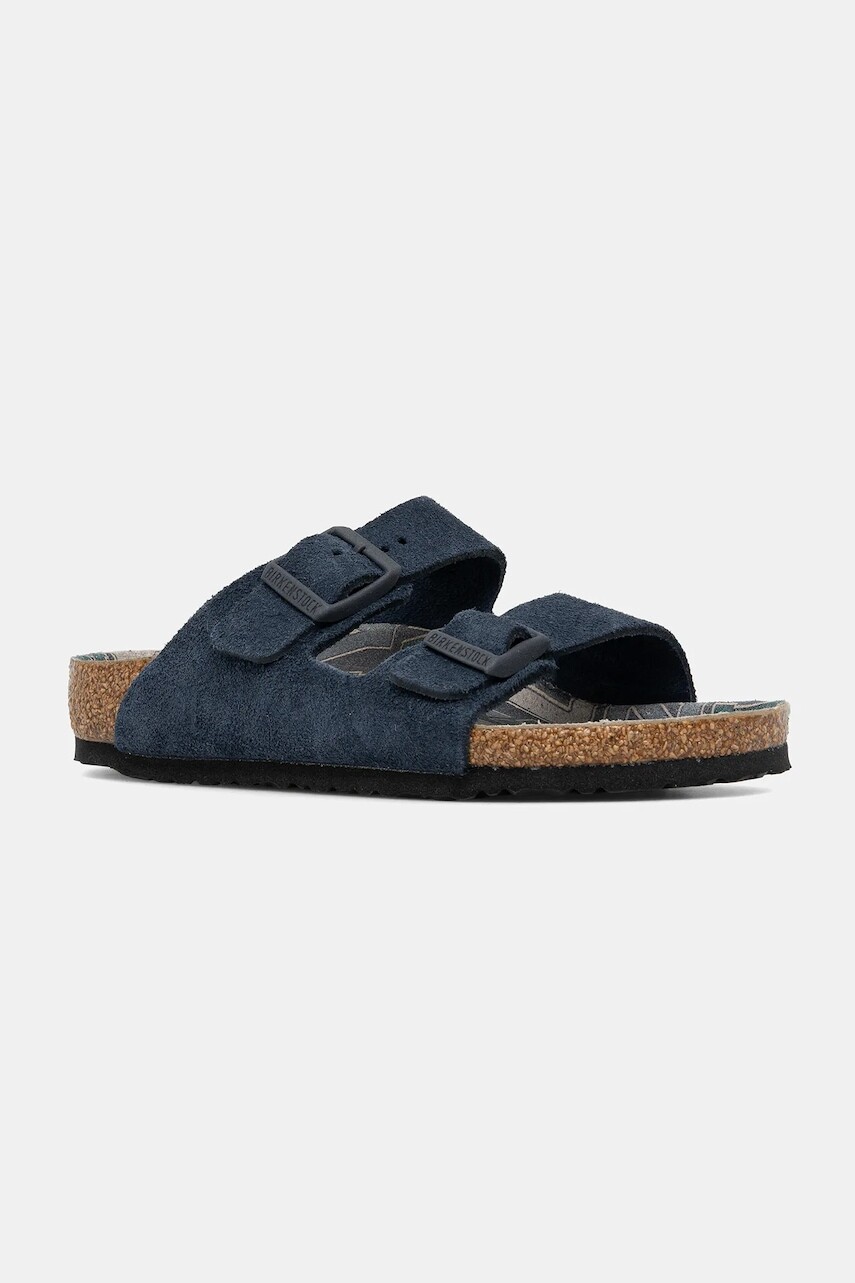 Detské semišové šľapky Birkenstock Arizona tmavomodrá farba, 1030854