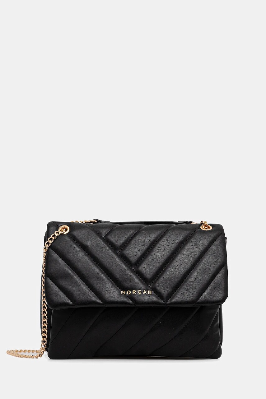 Kabelka Morgan čierna farba, 2BELMA