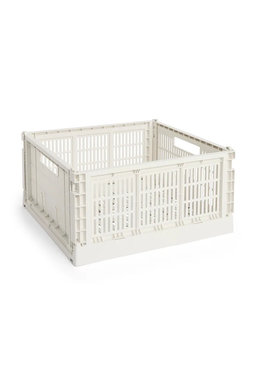 Úložný box HAY Colour Crate L/18,5 x 34,5 x 53 cm biela farba