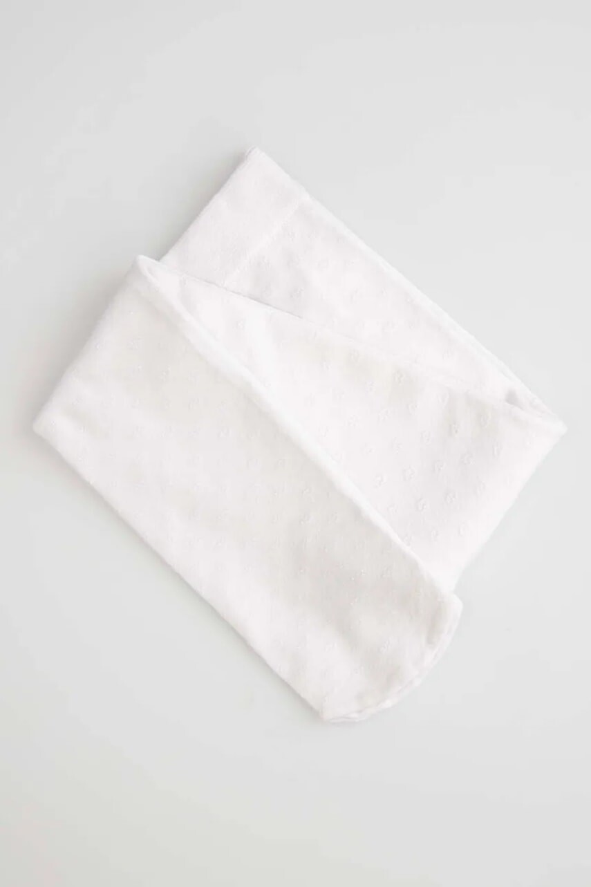 Detské pančuchy Coccodrillo biela farba, TIGHT VISCOSE