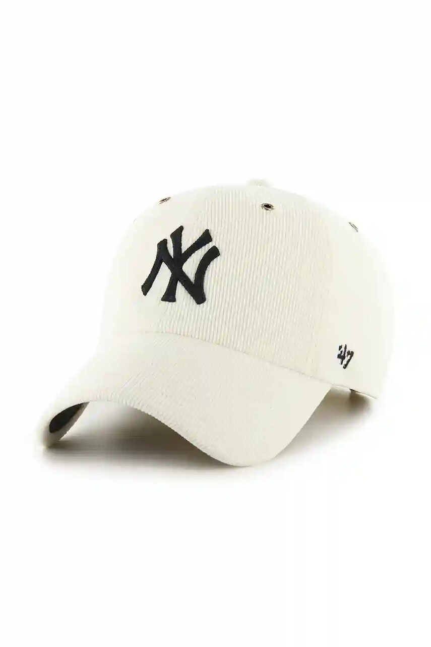 Šiltovka 47 brand MLB New York Yankees biela farba, B-TCDCU17IWS-SSA