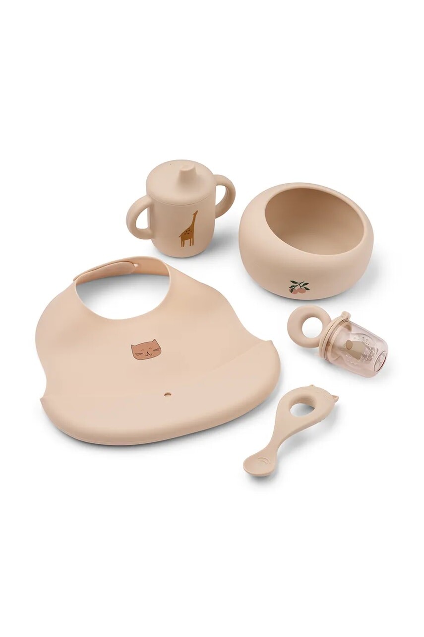 Sada riadu a príborov pre deti Liewood Mileah Baby Mealtime Set LW20421