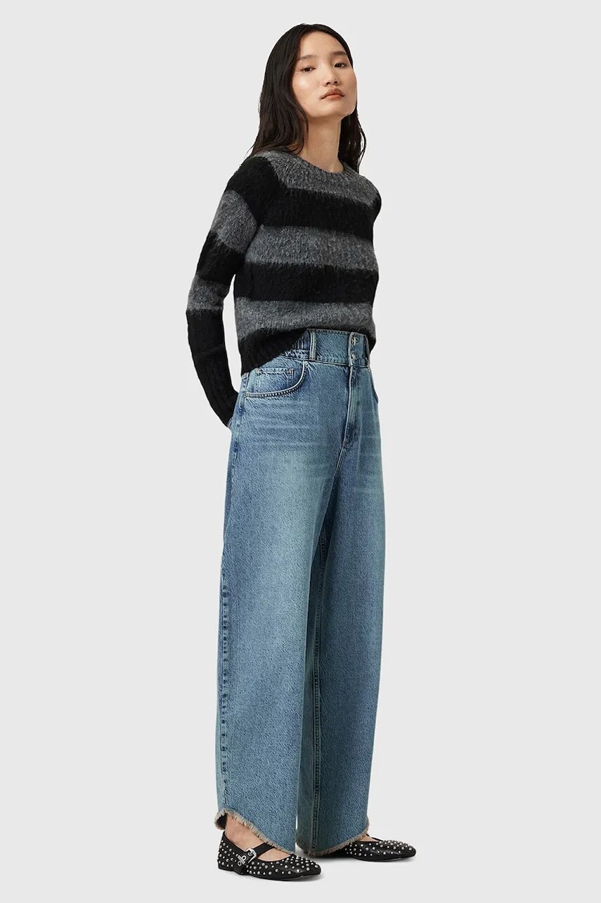 Rifle AllSaints TAYLOR vysoký pás, W021ED