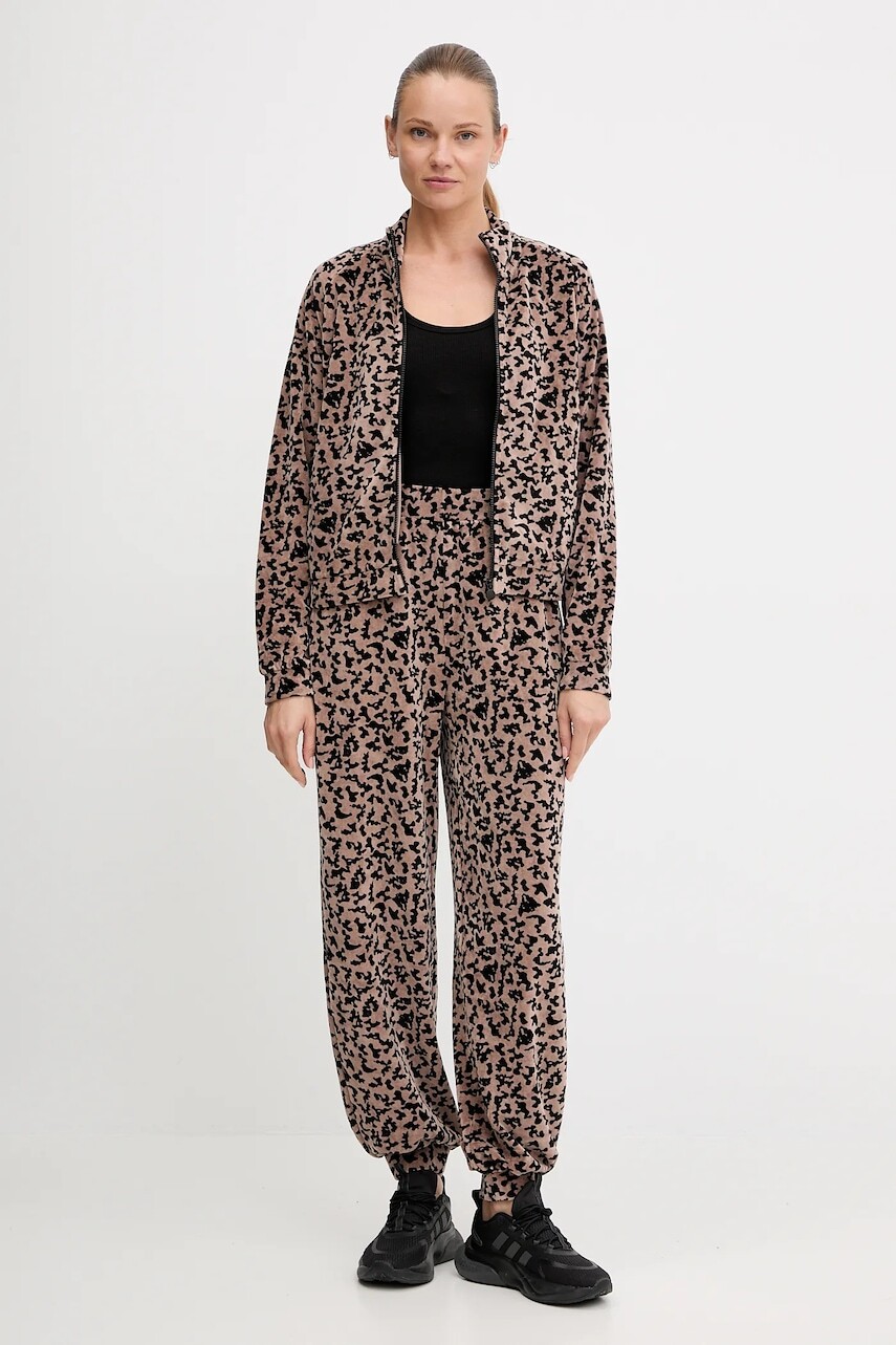 Tepláková súprava EA7 Emporio Armani béžová farba, AF15937.7W000665