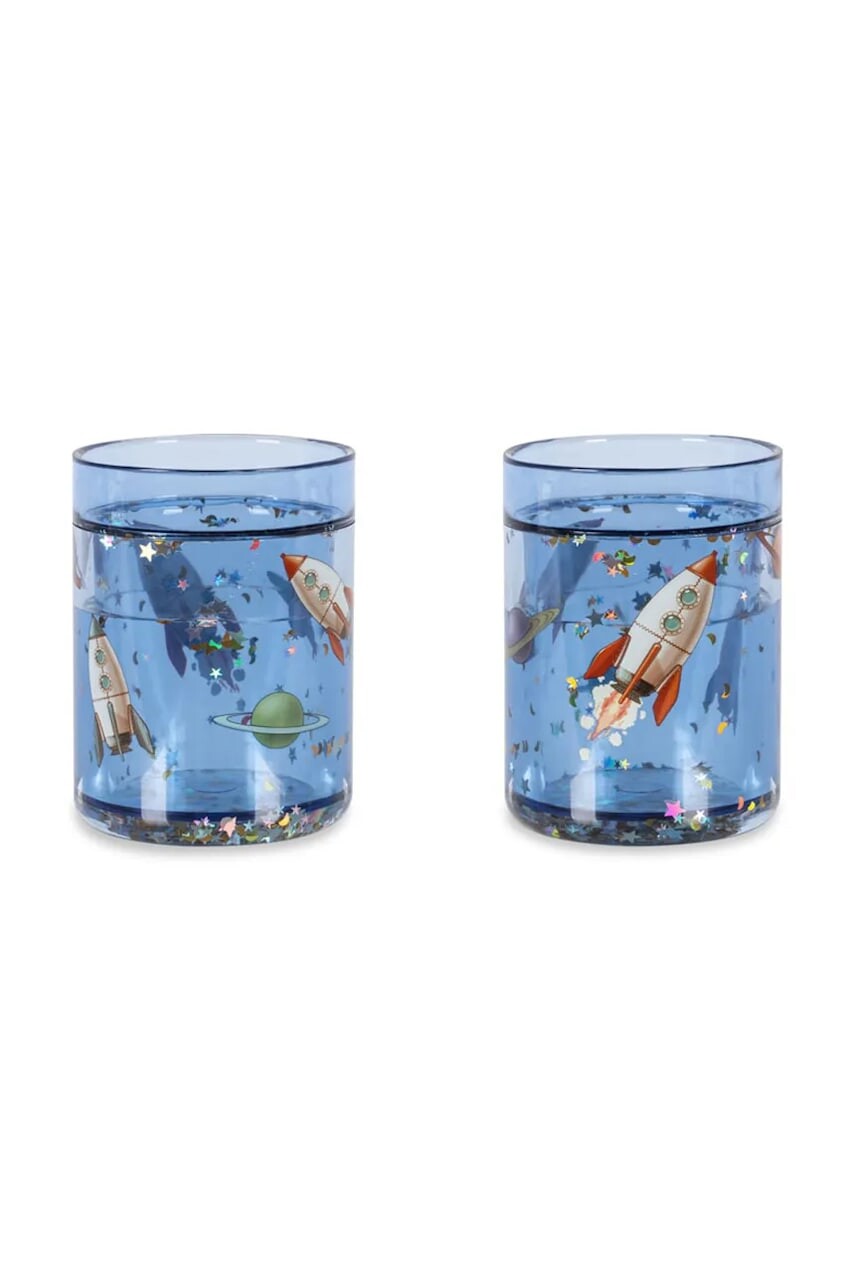 Sada pohárov Konges Sløjd 2 PACK GLITTER CUPS 2-pak KS103638