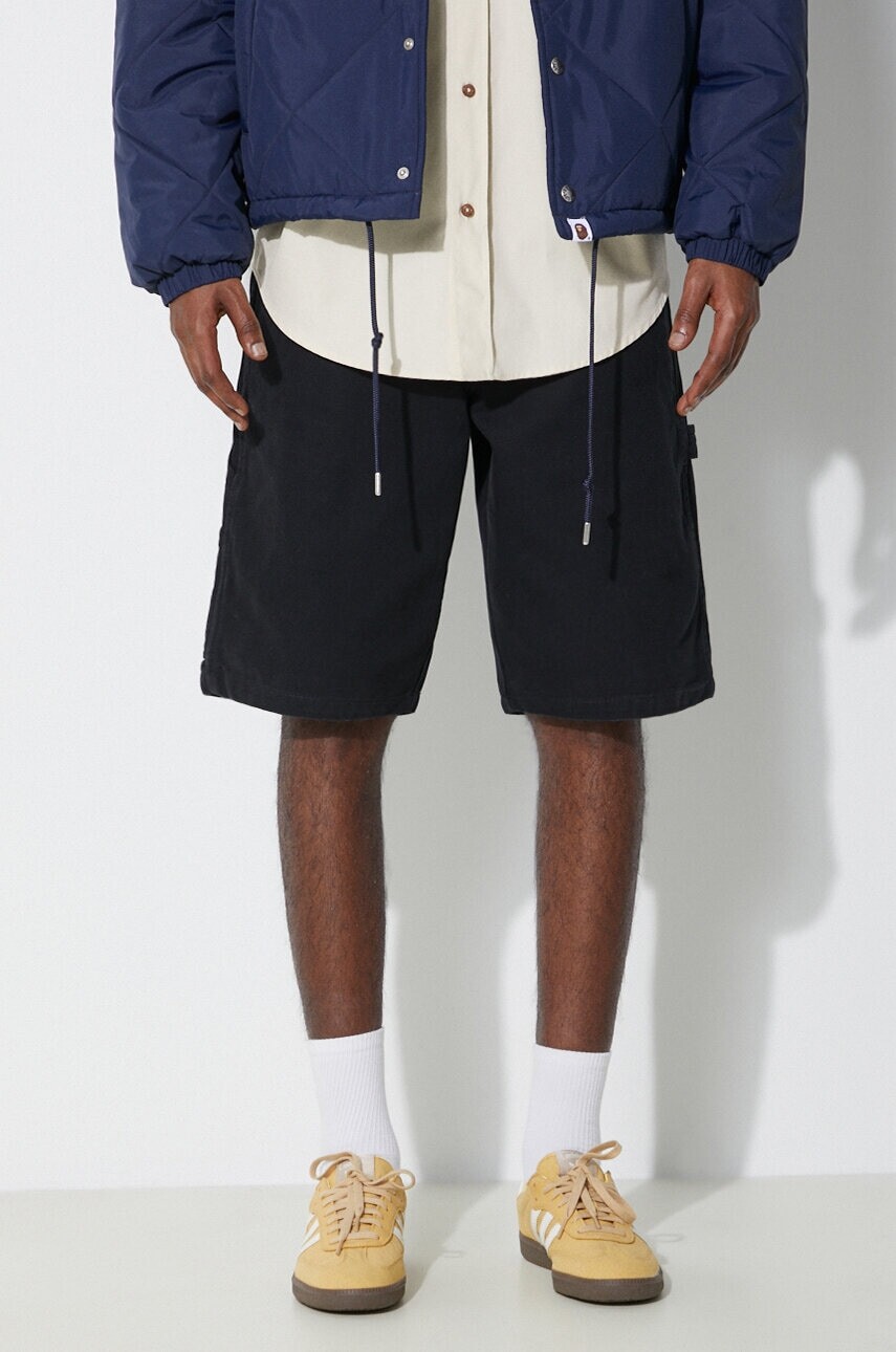 Bavlnené šortky Dickies Duck Canvas čierna farba, DK0A4XNG