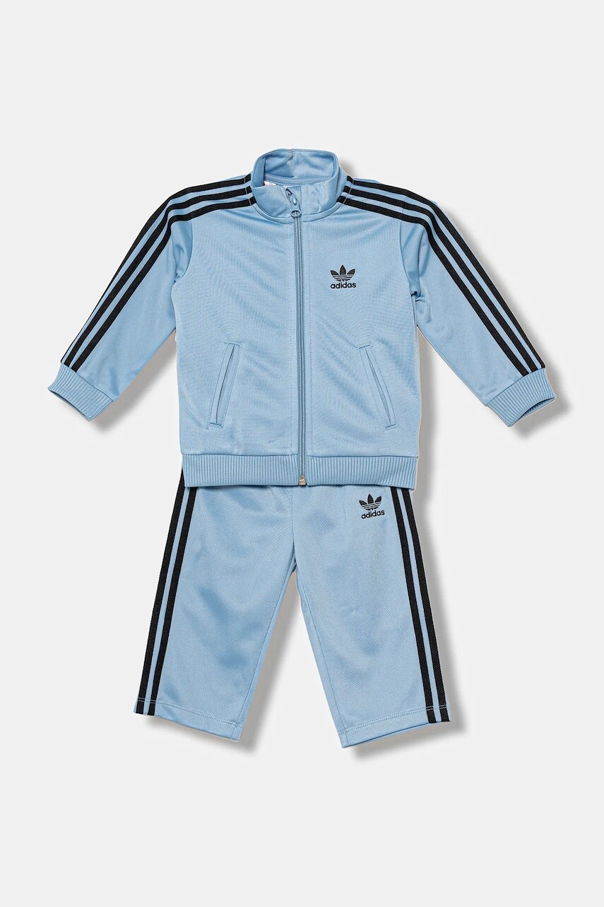 Detská tepláková súprava adidas Originals modrá farba, JY0024