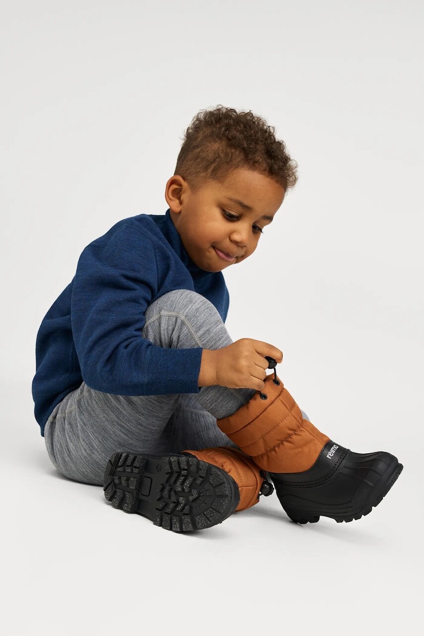 Zimné topánky Reima Nefar hnedá farba, 5400024A