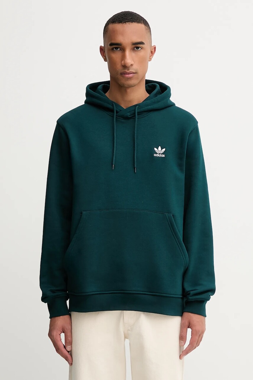 Mikina adidas Originals Trefoil Essentials s kapucňou, s nášivkou, JZ3589