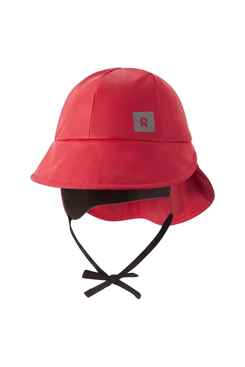 Detská baseballová čiapka Reima Rainy červená farba, 5300003A