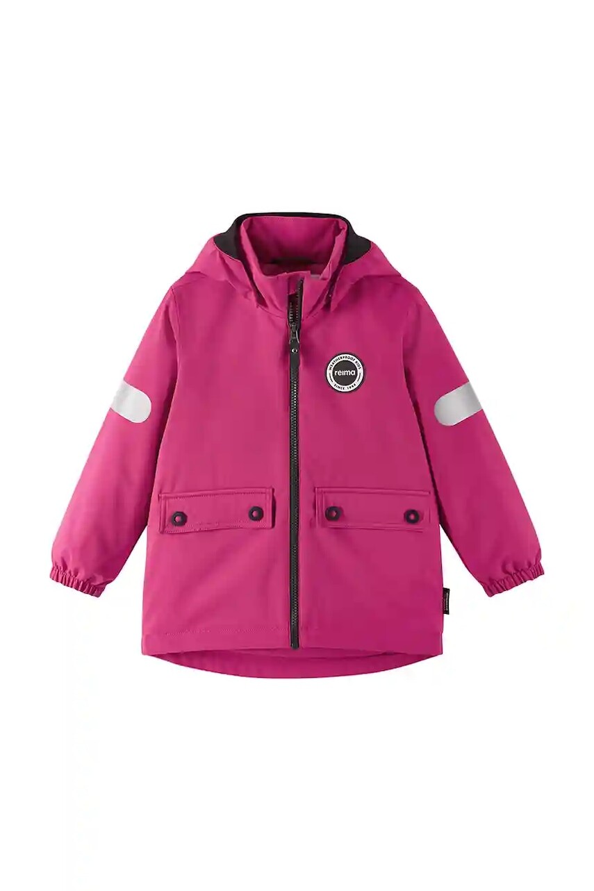 Detská bunda Reima Symppis ružová farba, 5100045B