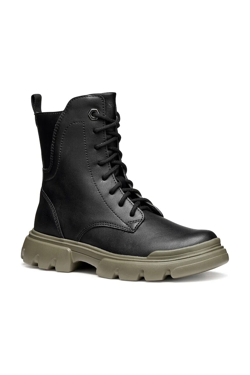 Detské workery Geox JUNETTE čierna farba, J56HVB.000BC