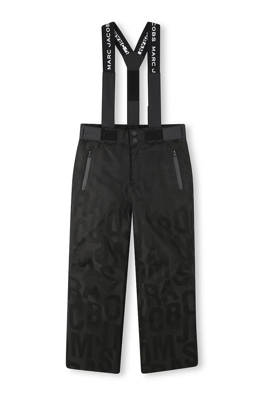 Detské nohavice Marc Jacobs čierna farba, W60658
