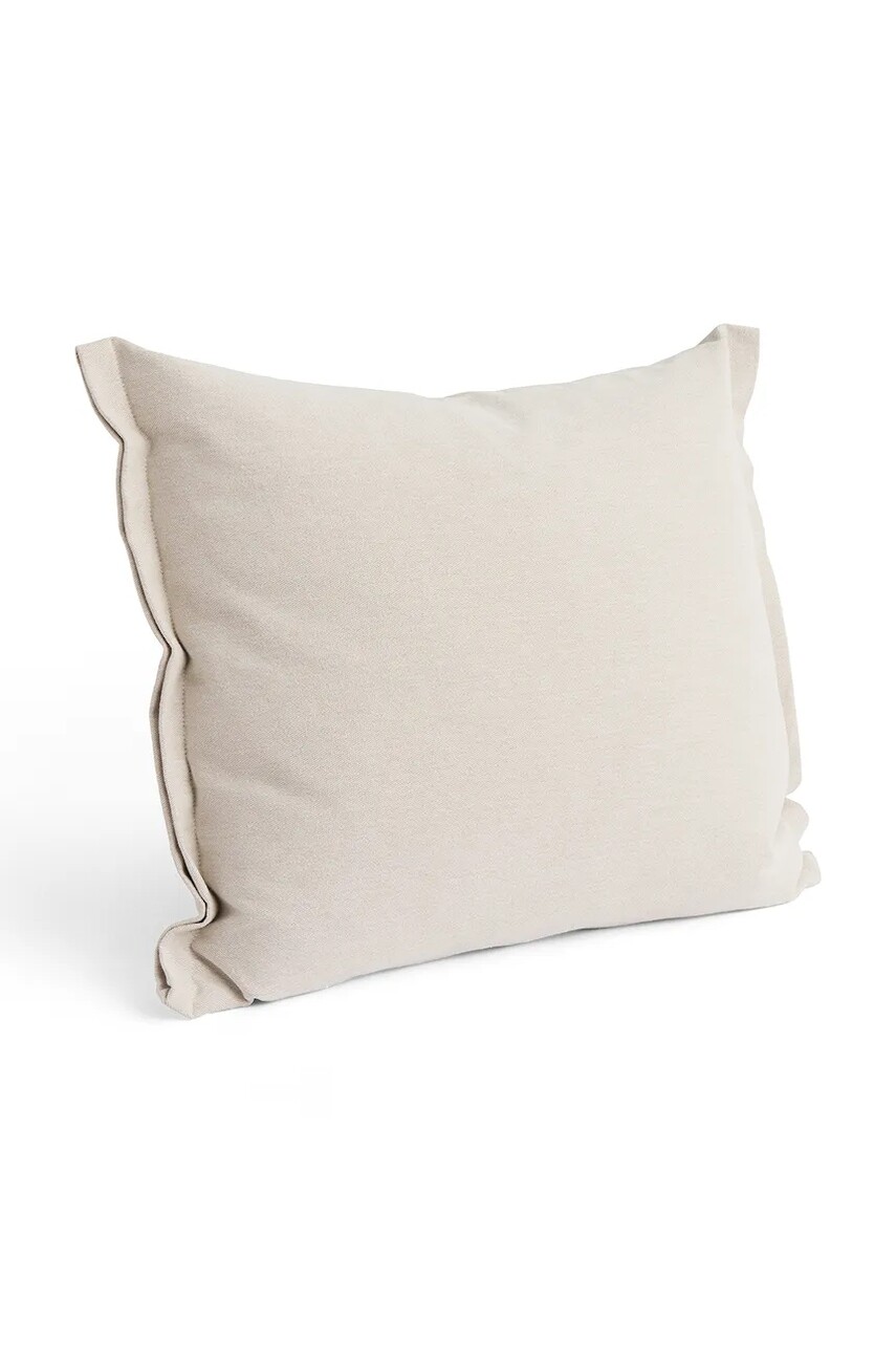 Bavlnený ozdobný vankúš HAY Plica 60 x 55 cm béžová farba