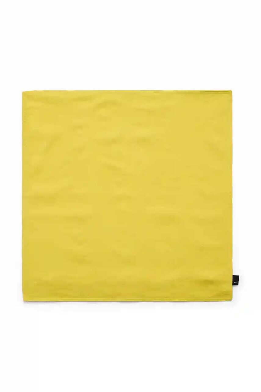 Obliečka na vankúš s prímesou ľanu HAY Linen 60 x 60 cm žltá farba