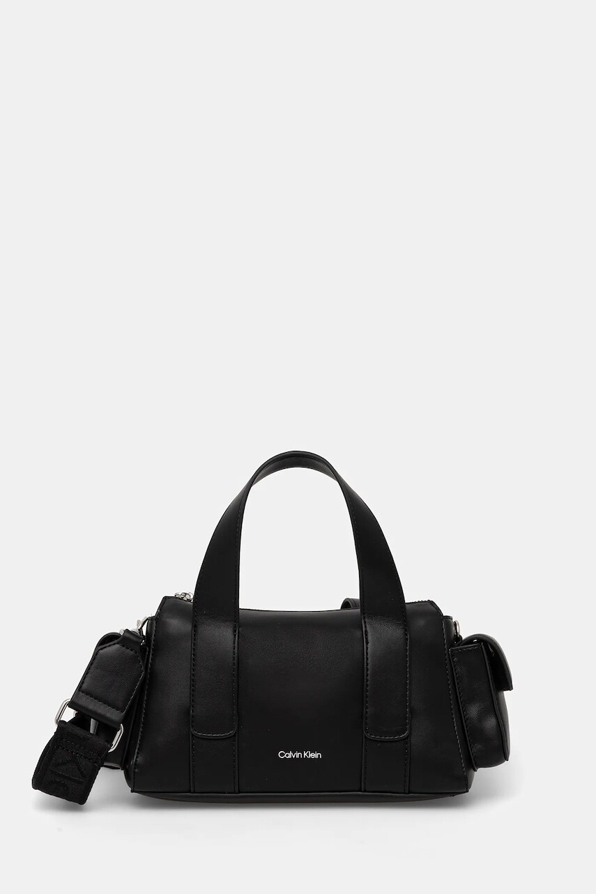 Kabelka Calvin Klein čierna farba, LV04F3291G