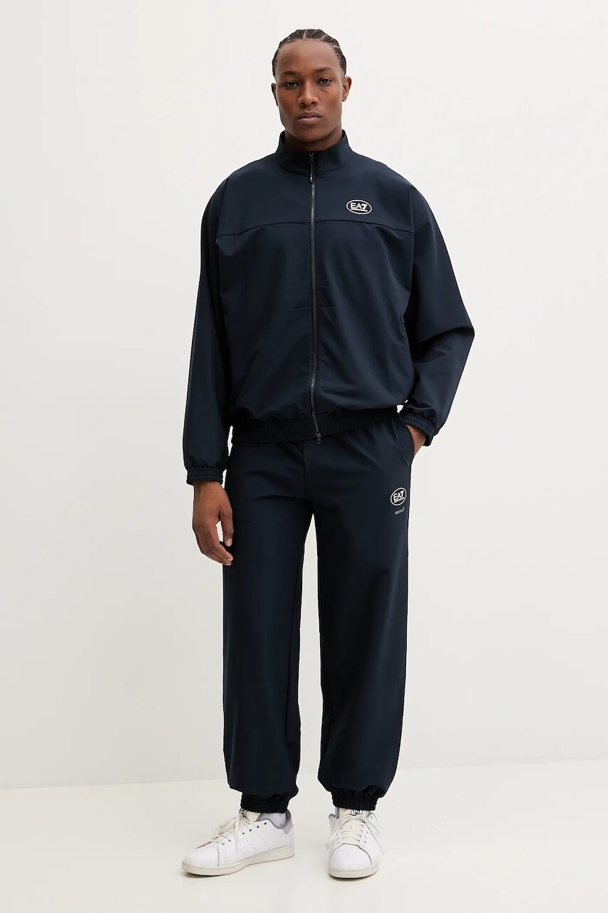 Tepláková súprava EA7 Emporio Armani tmavomodrá farba, AF13555.7M000836