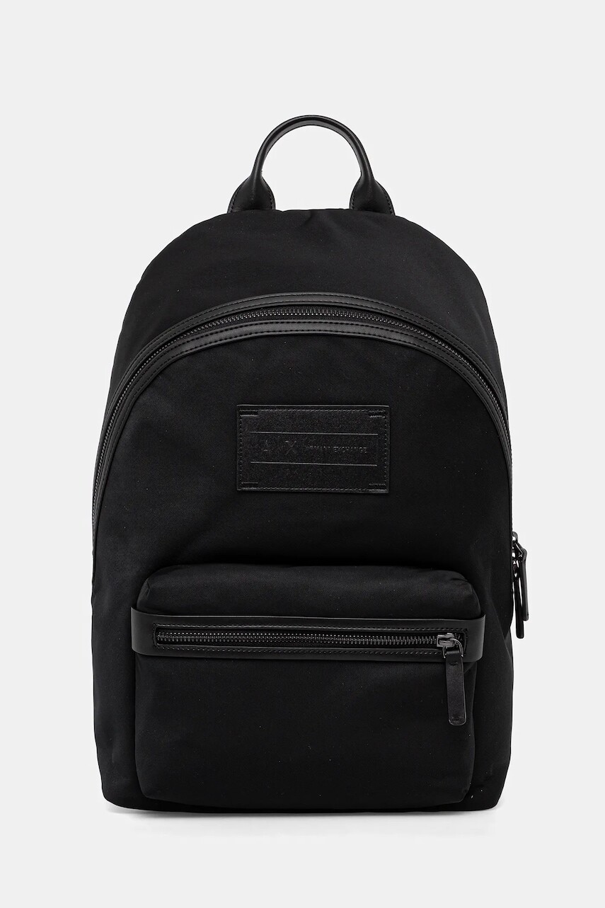 Ruksak Armani Exchange pánsky, čierna farba, veľký, jednofarebný, XM001657 AF17306