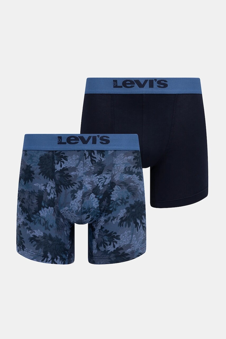 Boxerky Levi's 2-pak modrá farba, 37149-1174