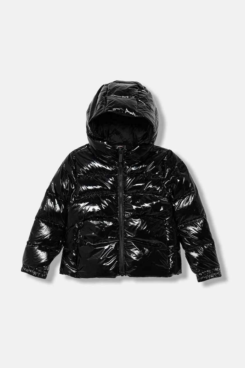 Detská bunda Colmar GLOWER čierna farba, 3475.8XV