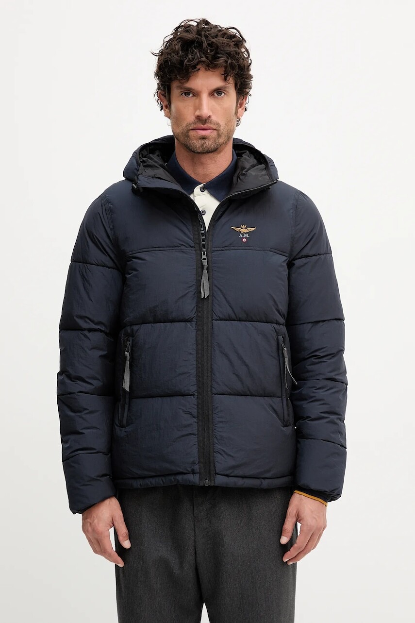 Bunda Aeronautica Militare tmavomodrá farba, zimná, AB3025UCT04214