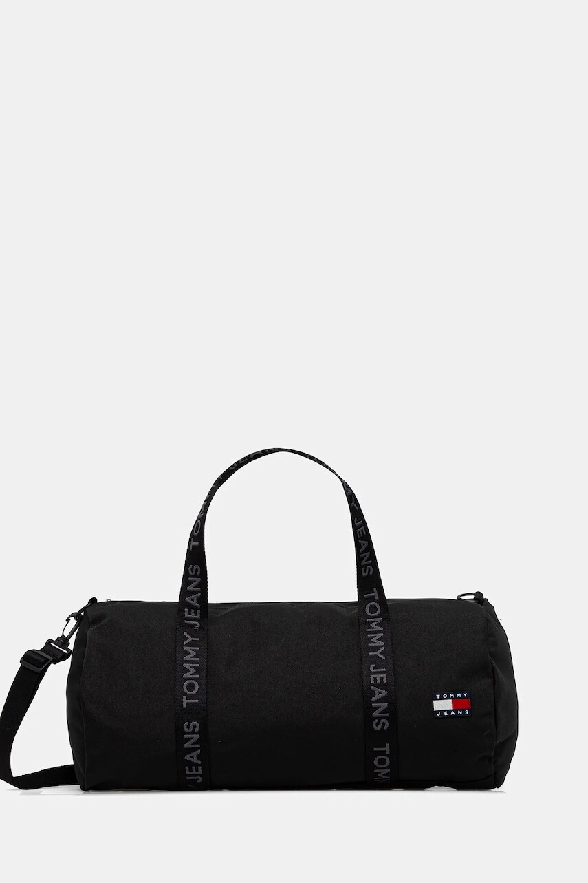 Taška Tommy Jeans čierna farba, AM0AM13704