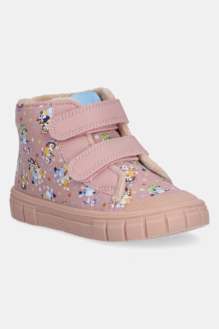 Detské poltopánky Garvalin ružová farba, 251858