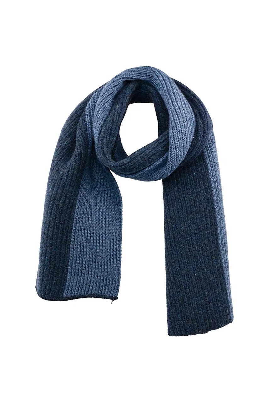 Detský šál Jamiks HANSIN tmavomodrá farba, jednofarebný, JZI118