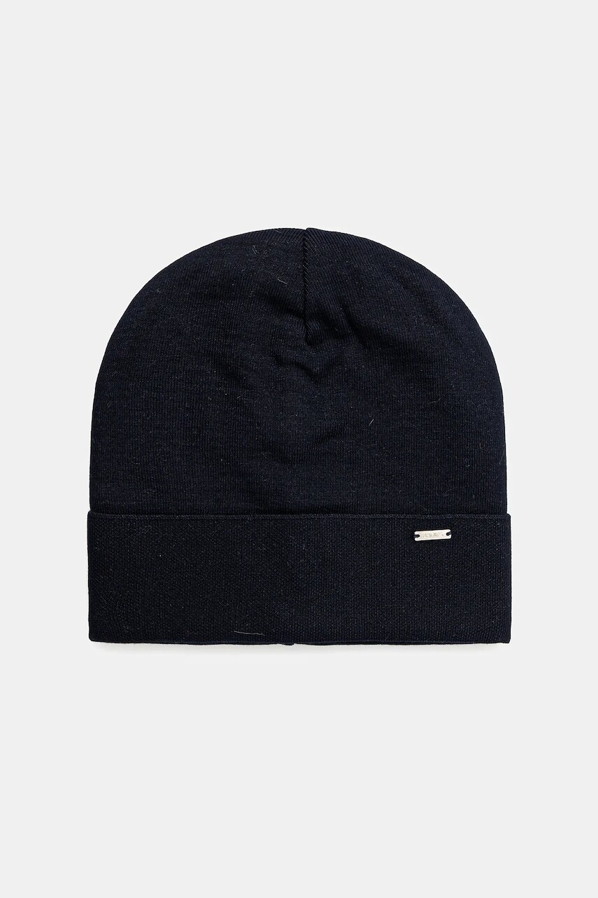 Detská čiapka Jamiks HILARY tmavomodrá farba, JZF069