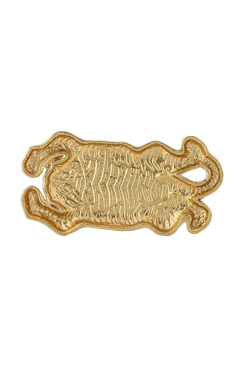 Dekoratívny podnos Bloomingville Lester 9 x 1,5 x 19,5 cm žltá farba