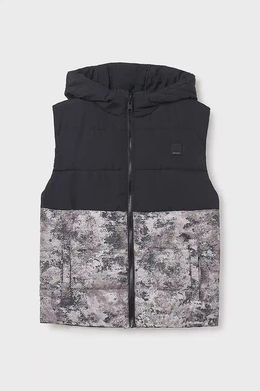 Detská obojstranná vesta Mayoral zelená farba, 7306