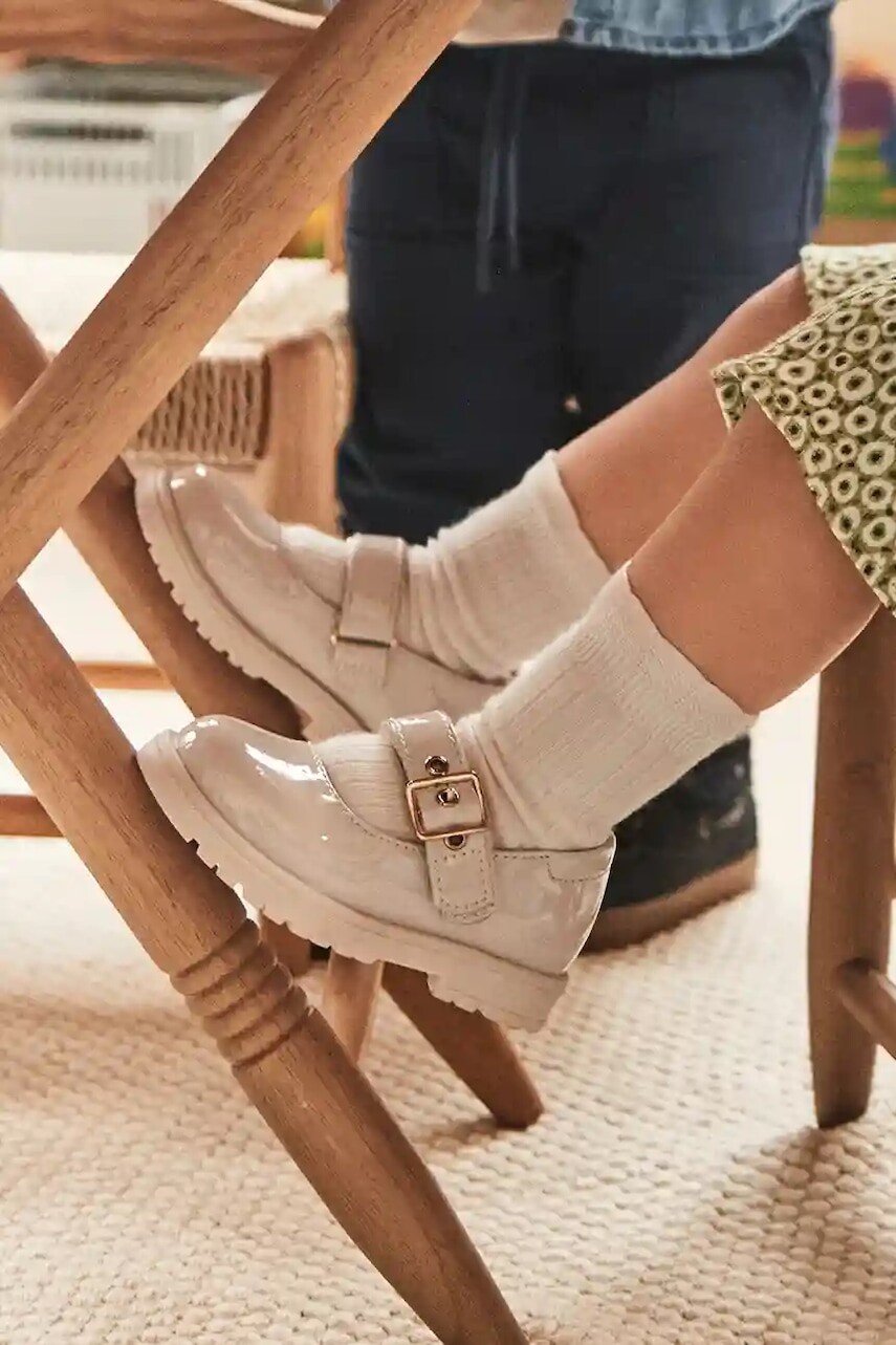 Detské balerínky Mayoral béžová farba, 42563