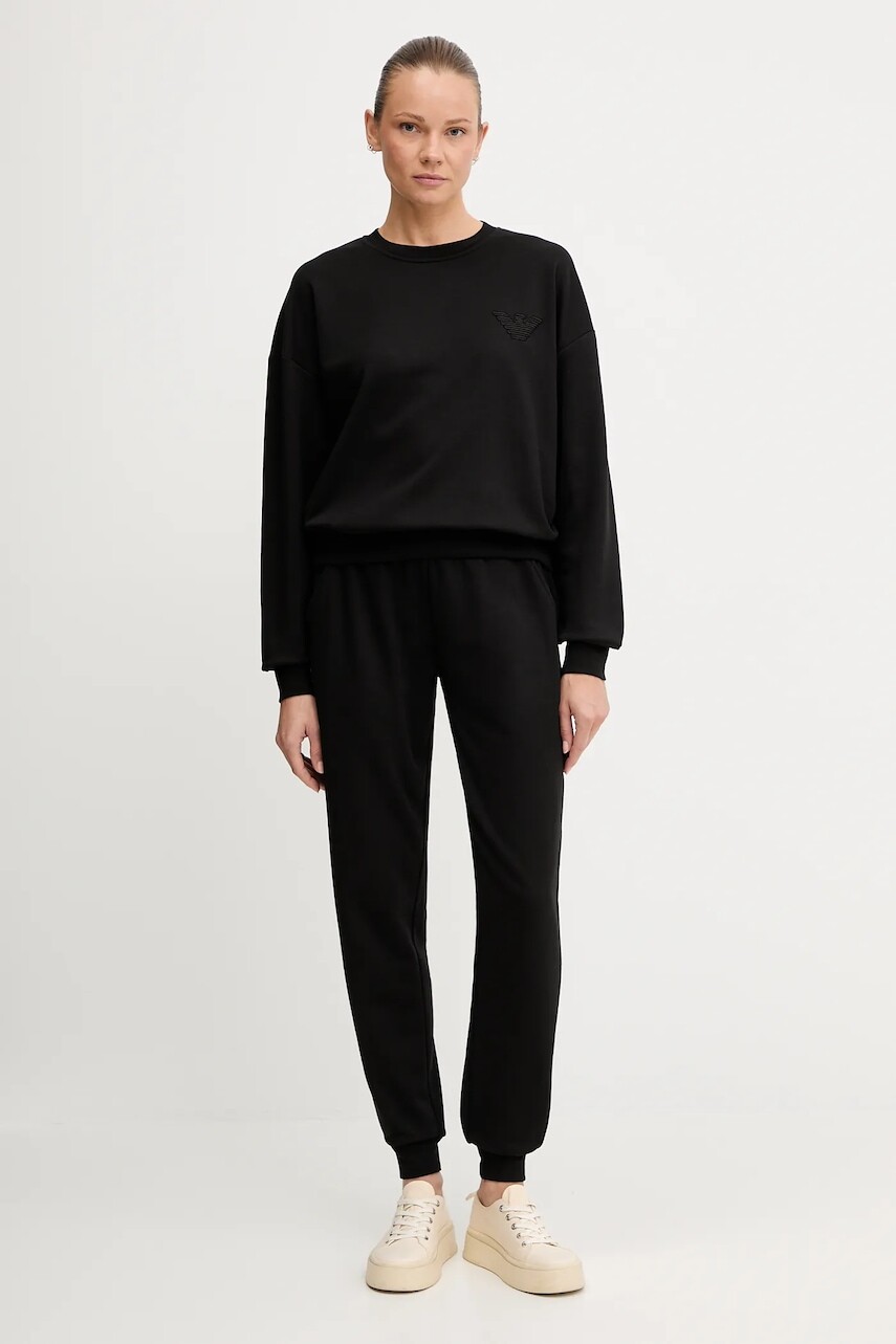 Tepláková súprava Emporio Armani Underwear čierna farba, EW002082 AF15356