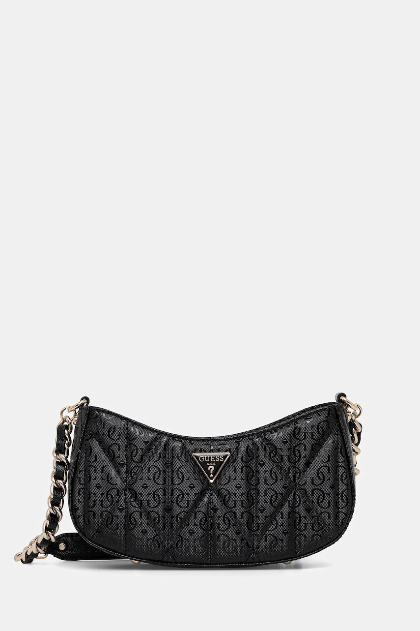 Kabelka Guess ALDINA čierna farba, HWGG96 63170