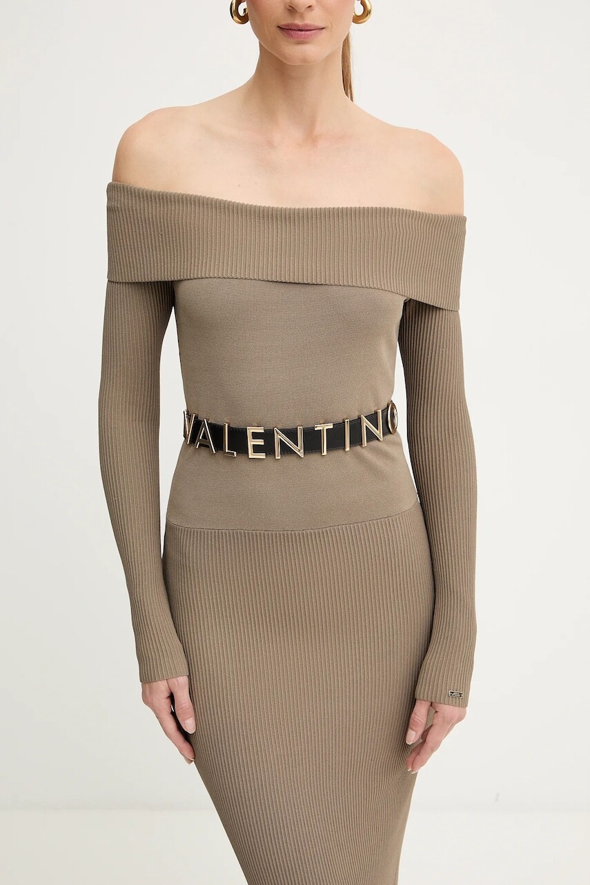 Opasok Valentino Bags EMMA WINTER čierna farba, VCS3M257N