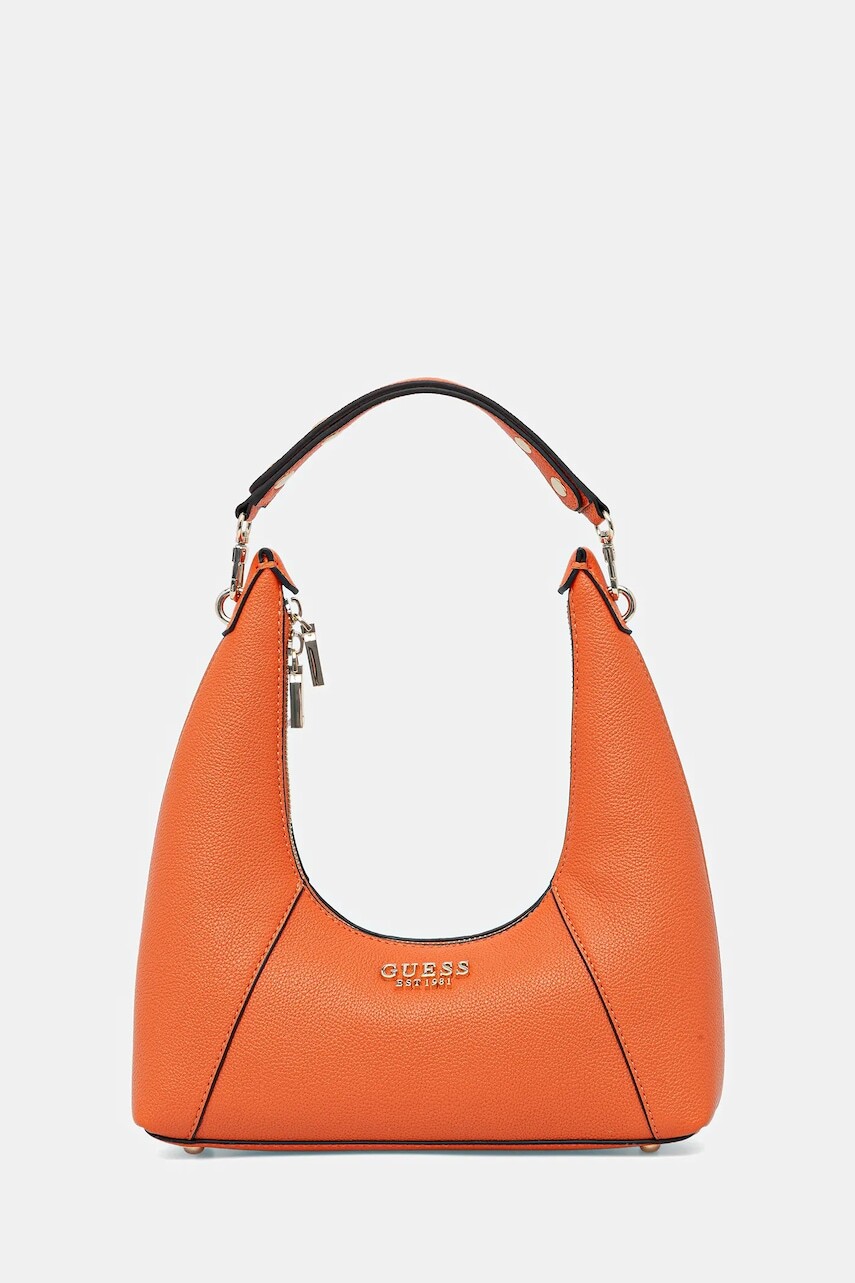 Kabelka Guess CALISTA oranžová farba, HWBB73 34170