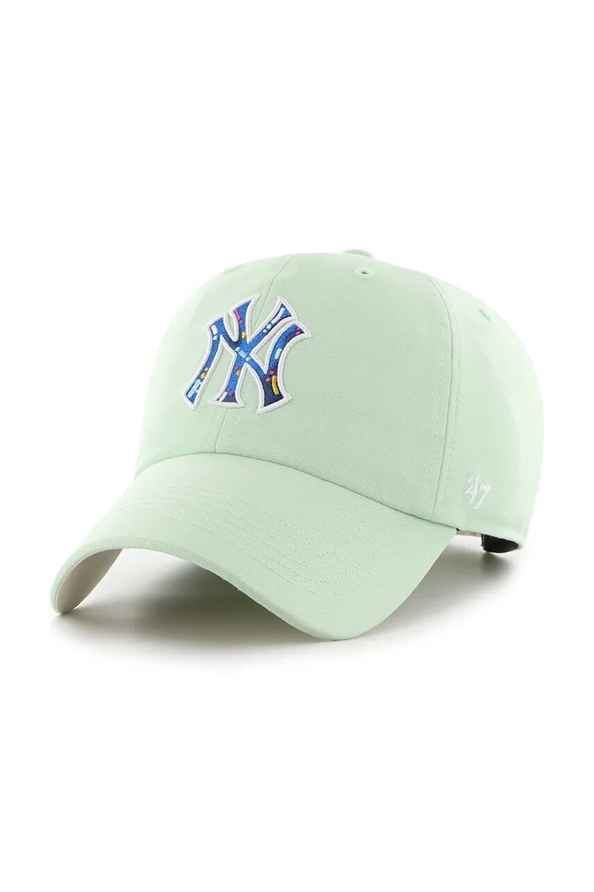 Šiltovka 47 brand MLB New York Yankees zelená farba, B-DNSCU17CNS-B0