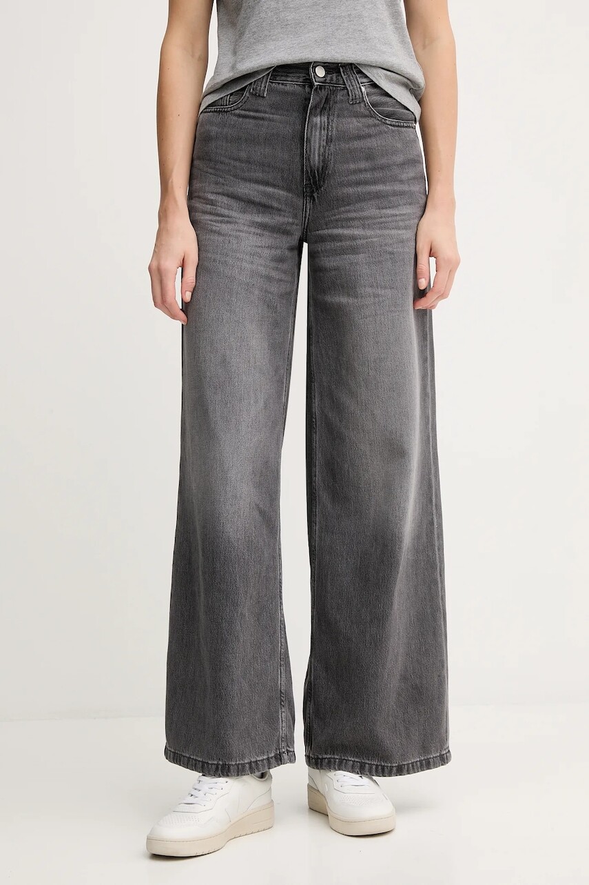 Rifle Tommy Hilfiger šedá farba, WW0WW48396